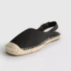 Espadriller med spänne bak