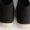 Espadriller med spänne bak