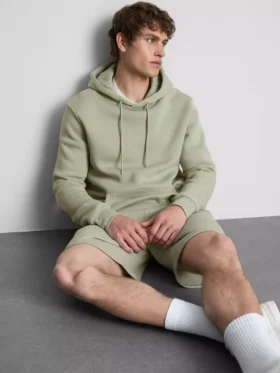 Essential-hoodie med dragsko