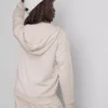 Essential hoodie med genomgående dragkedja