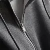 Essential hoodie med genomgående dragkedja