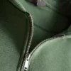 Essential hoodie med genomgående dragkedja