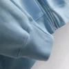 Essential hoodie med genomgående dragkedja