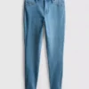 Essential skinny jeans med medelhög midja | normal