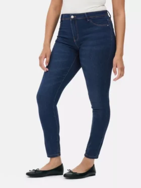 Essential skinny jeans med medelhög midja | normal
