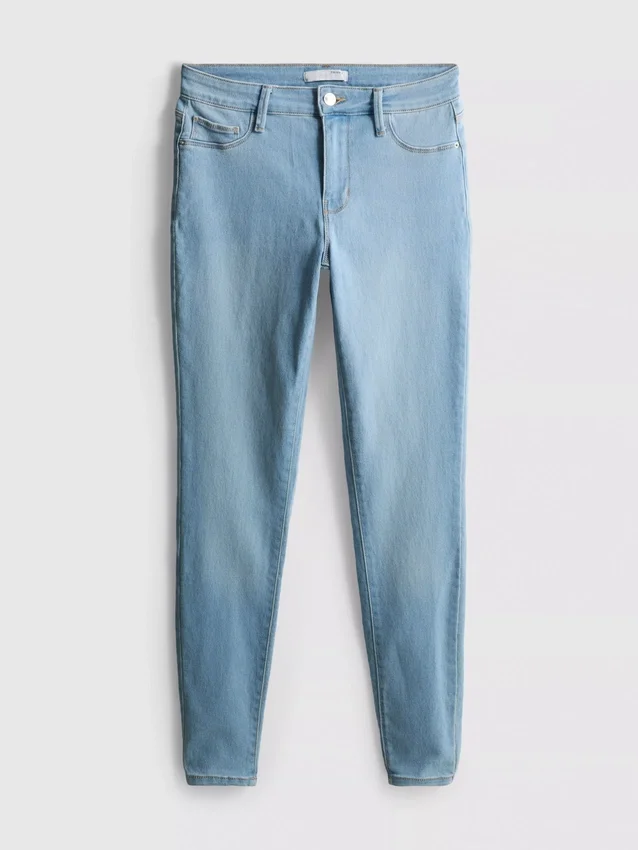 Essential skinny jeans med medelhög midja | normal