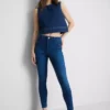 Essential skinny jeans med medelhög midja | normal