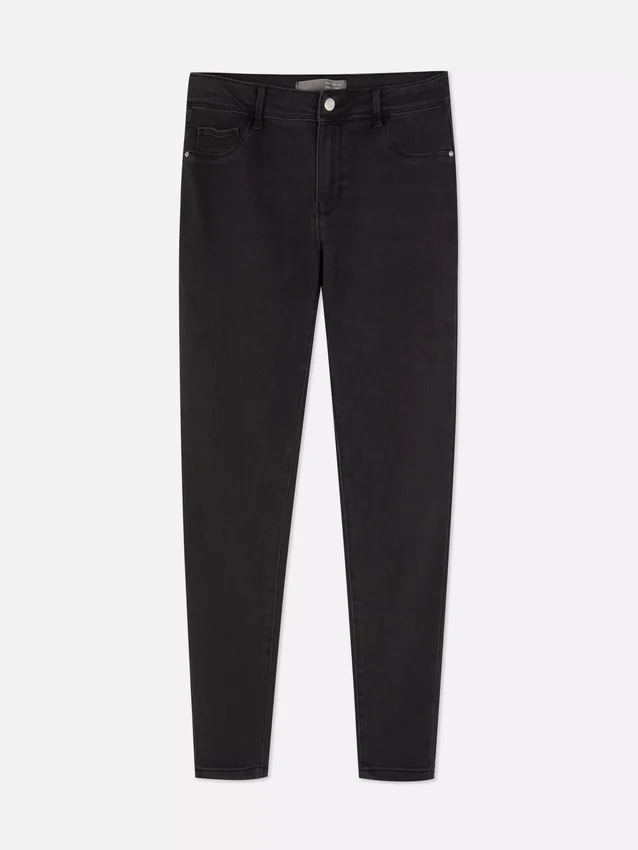 Essential skinny jeans med medelhög midja | normal