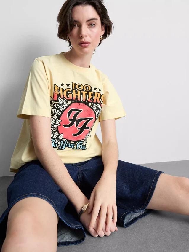 Foo Fighters-T-shirt med albummotiv