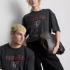 Foo Fighters-T-shirt med tryck