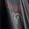 Foo Fighters-T-shirt med tryck