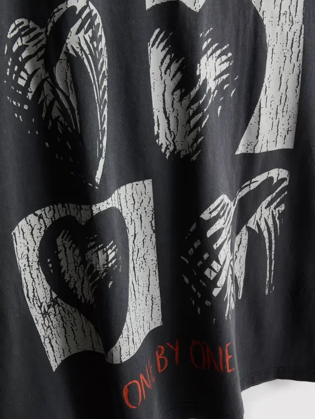 Foo Fighters-T-shirt med tryck