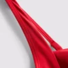 Formad baddräkt med draperade detaljer
