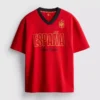 Fotbollskjorta med Spanien-motiv