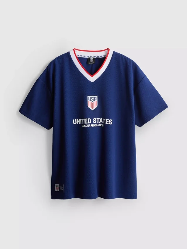 Fotbollströja i bomull från USA:s fotbollsförbund