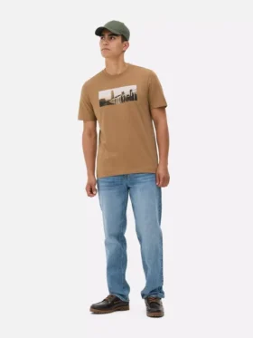 Fotot-shirt med korta ärmar