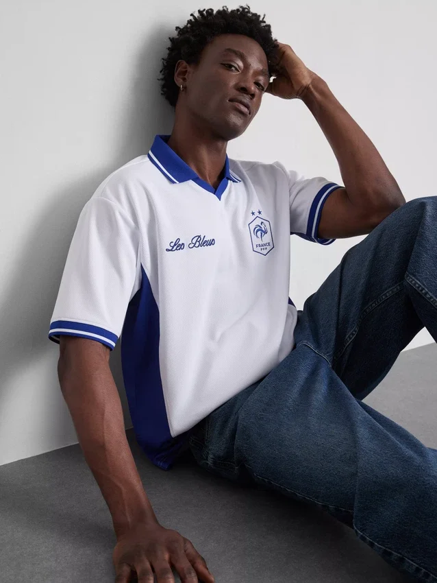 France kortärmad T-shirt