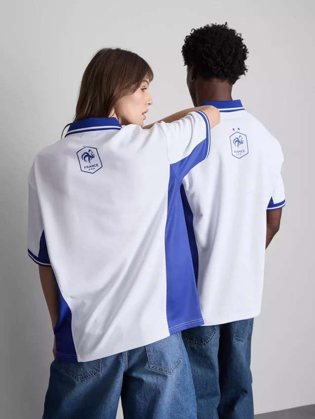 France kortärmad T-shirt