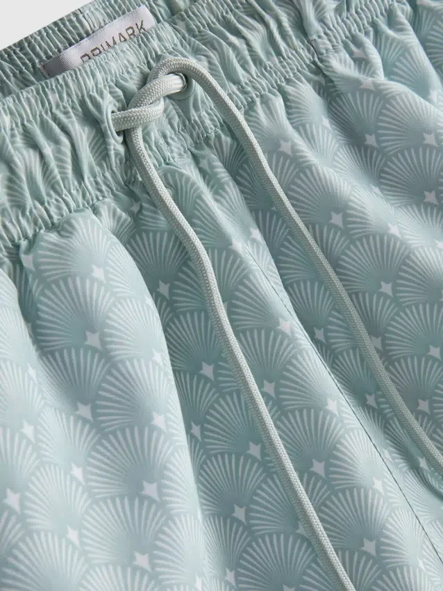 Geometriska badshorts
