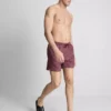 Geometriska badshorts med dragsko