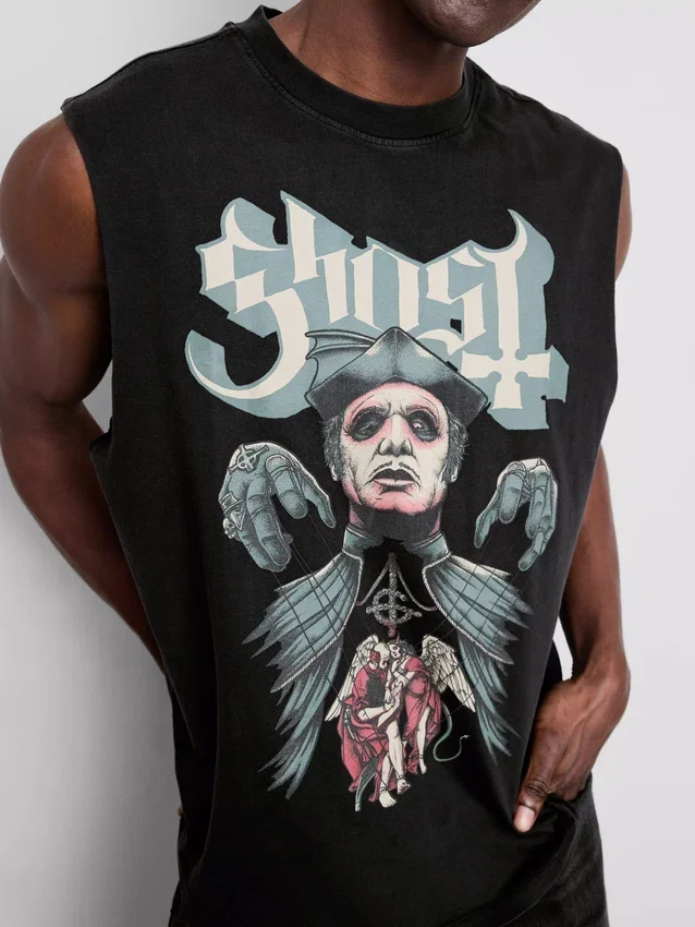 Ghost-T-shirt med korta ärmar