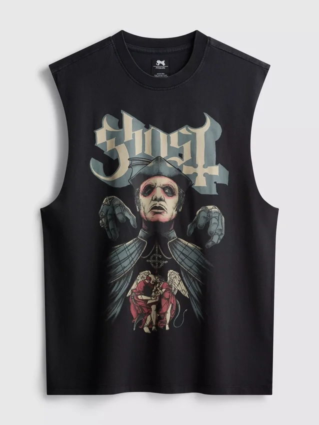 Ghost-T-shirt med korta ärmar