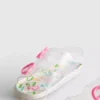 Glitter-jelly-sandaler med dubbla spännen och hälrem