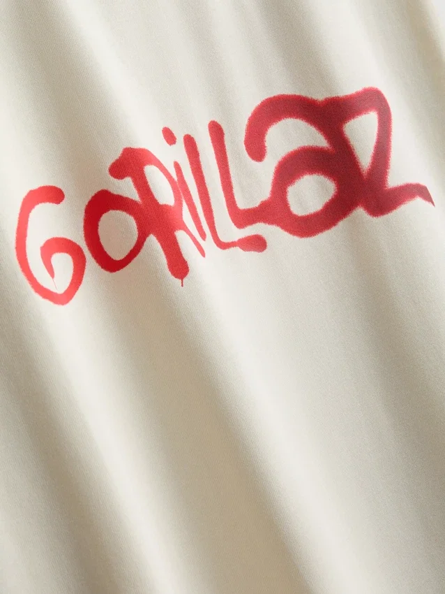 Gorillaz-tanktop med tryck
