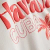 Grafisk baby-T-shirt i bomullsrik kvalitet i färgen Havana