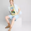 Grafisk T-shirt i bomull