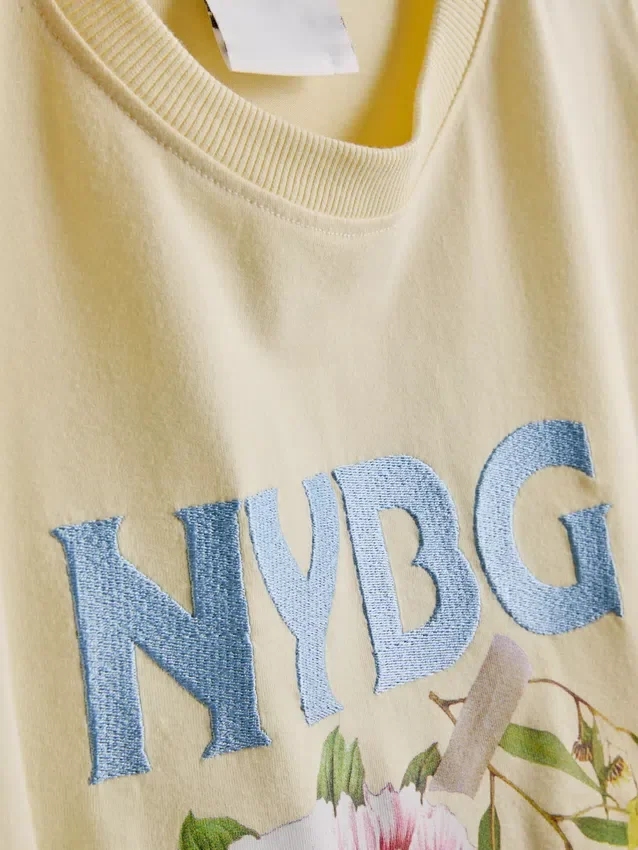 Grafisk T-shirt i bomull
