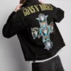 Guns N’ Roses-jacka i bomullsdenim