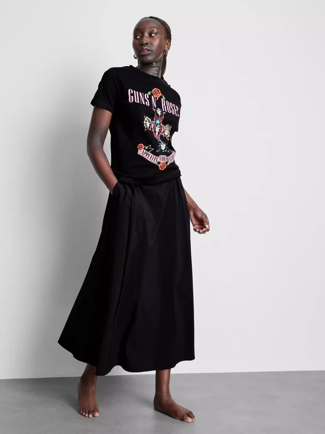 Guns N’ Roses-T-shirt i bomull med albummotiv