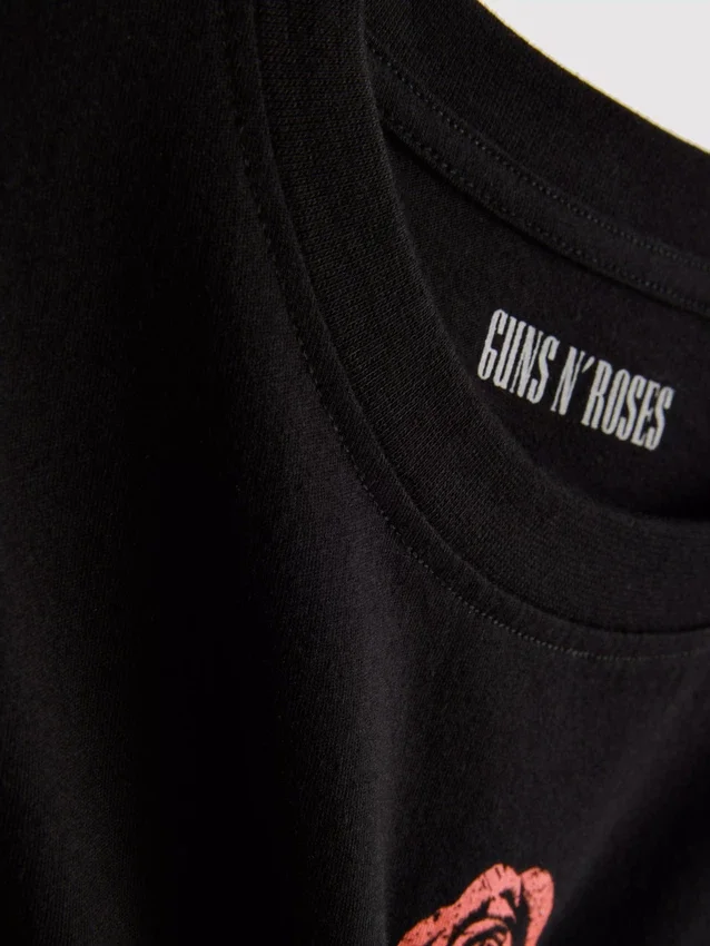 Guns N’ Roses-T-shirt i bomull med albummotiv
