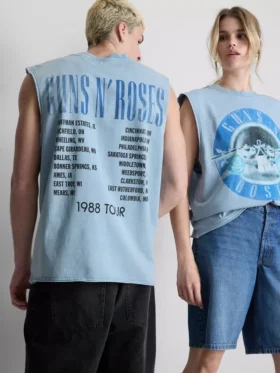 Guns N’ Roses-tanktop med tryck