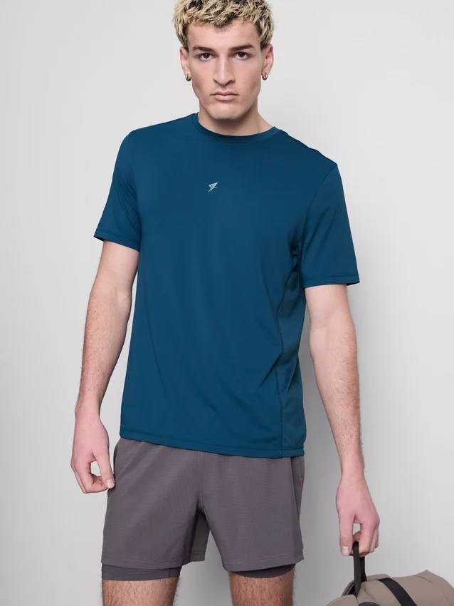 Gym-T-shirt med korta ärmar