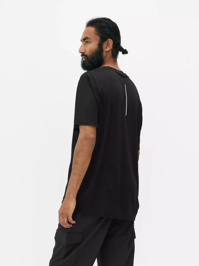 Gym-T-shirt med korta ärmar