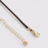 Halsband med initialhänge