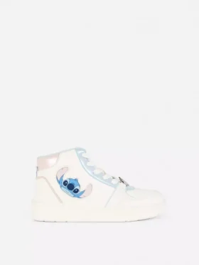 Höga sneakers med Disneys Stitch