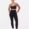 Högmidjade sömlösa leggings