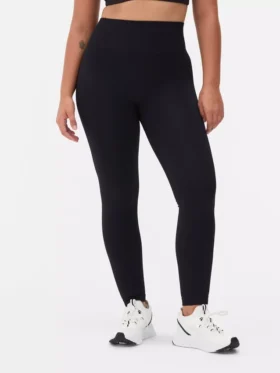 Högmidjade sömlösa leggings