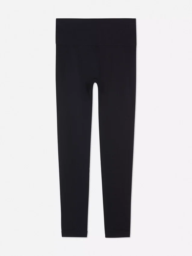 Högmidjade sömlösa leggings