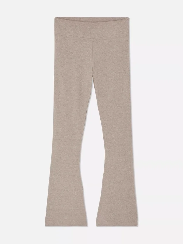 Högmidjade, vidade träningsleggings
