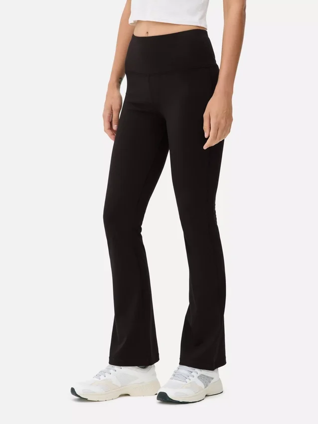 Högmidjade yogaleggings för träning
