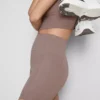 Högmidjade yogashorts