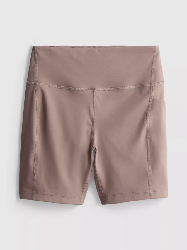 Högmidjade yogashorts