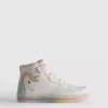 High-top-sneakers med upplyst enhörning