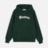 Huvtröja med Boston-motiv