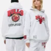 Huvtröja med NBA Chicago Bulls-logotyp