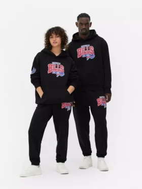 Huvtröja med NFL Buffalo Bills-logotyp